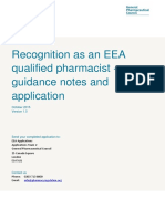 Pharmacist Recognition Eea