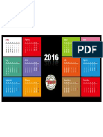 CALENDARIO 2016