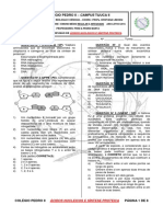 Exercícios de Revisão 3 Serie: Ácidos Nucleicos & Síntese Proteica)