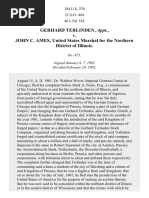 Terlinden v. Ames, 184 U.S. 270 (1902)