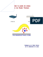 Cambiar La Puerta de Enlace en El Router Thomson