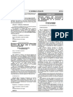 d.s. 001-2013-Minam Adecuan Plazos Del Igac a Los Establecidos en El Proceso de Formalizacion