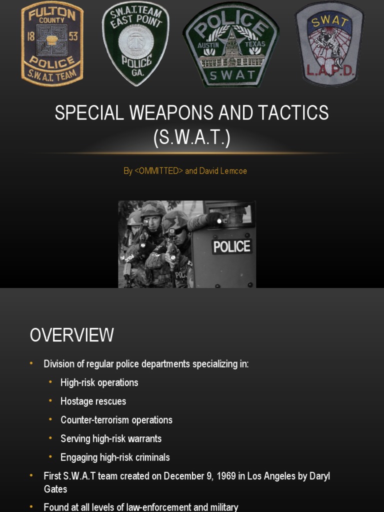 Overview of SWAT Operations and History | PDF | Swat | Securities