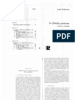 Kolakowski La Filosofía Positivista Cap III