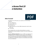 SPSS v11.5 SPSS Data Access Pack Installation Instructions