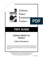 CS_123 Subject Test Description