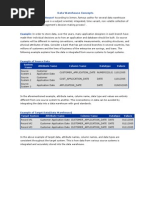 Data Warehouse Concepts PDF