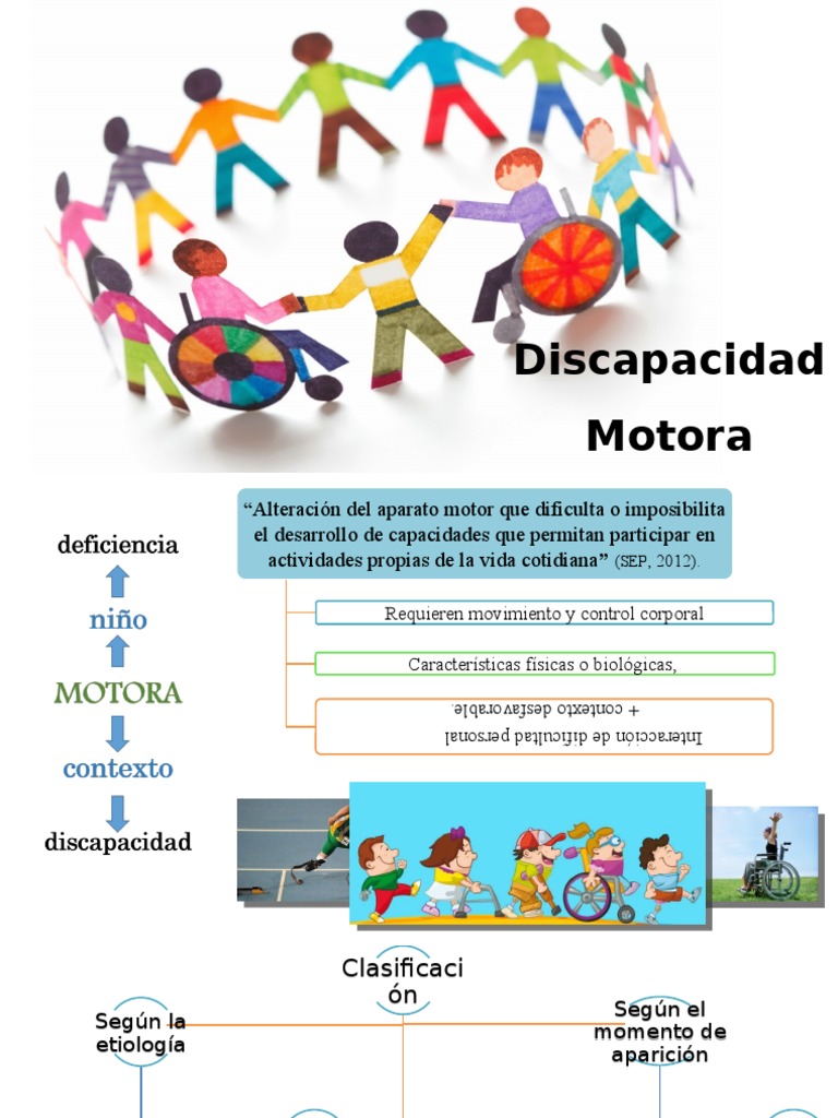 Discapacidad Motora | PDF | Invalidez | Organización Mundial de la Salud