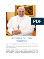 Biografia Del Papa Francisco