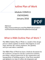 RIBA Outline Plan of Work