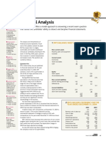 Financial Analysis: Paper P8