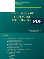 Evaluacion de Proyectos PUCV