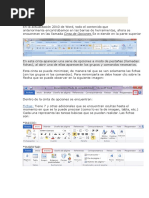 Cintas de Word 2010