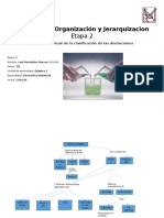 Actividad de Organización y Jerarquizacion Etapa 2 Quimica 2