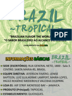 Brazil Tropical - Proposta de Marketing