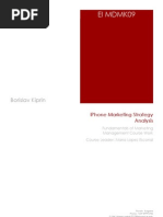 Download iPhone Marketing Strategy Analysis - Course Work by Borislav Kiprin SN31096592 doc pdf