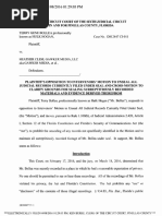 4/8/16 Hulk Hogan opposition to unsealing records & cross motion to clarify grounds (Includes exhibit) OCR