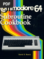 Commodore 64 Subroutine Cookbook PDF