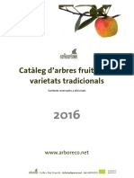 Cataleg de Varietats Tradicionals D'arbres Fruiters
