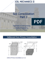 Soil Consolidation 2