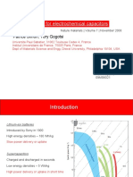 Materials For Electrochemical Capacitors