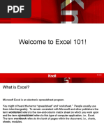 Microsoft Excel 101 07 19 05