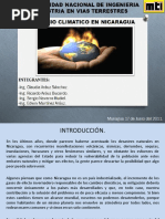 Cambio Climatico en Nicaragua