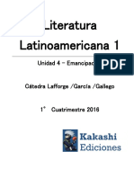 Literatura Latinoamericana Unidad 3