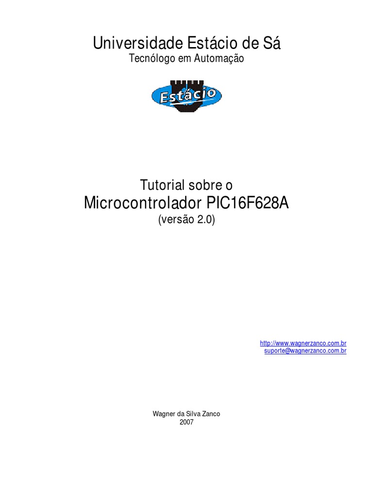 Tutorial PIC16F628A | PDF | Unidade central de processamento | Entrada ...