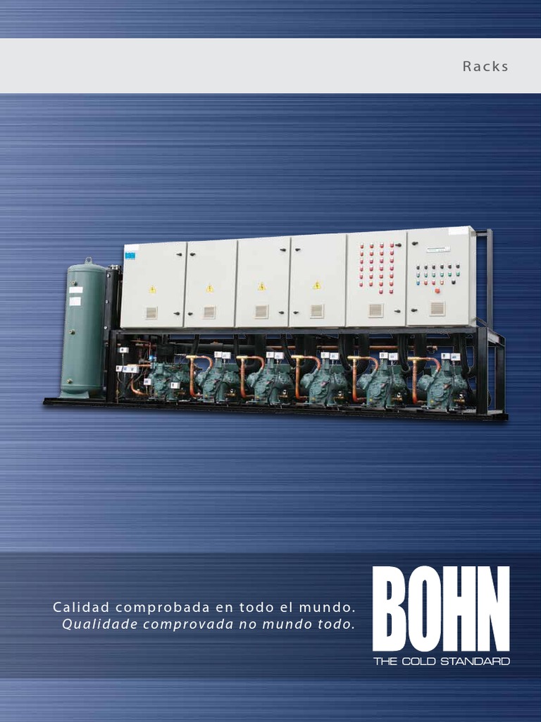 Rack Unit BOHN 170 Tons | PDF | Termostato | Materiales transparentes
