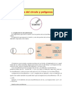 Área Del Círculo y Polígonos