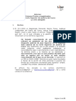 Informe Caso Censura Diario Judicial Del Cuzco