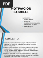 Motivación Laboral