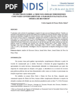 Os Discursos Sobre a Crise Nos Jornais Teresinenses Com Vozes Governamentais o Paradoxo Da Falta e Da Oferta de Recursos
