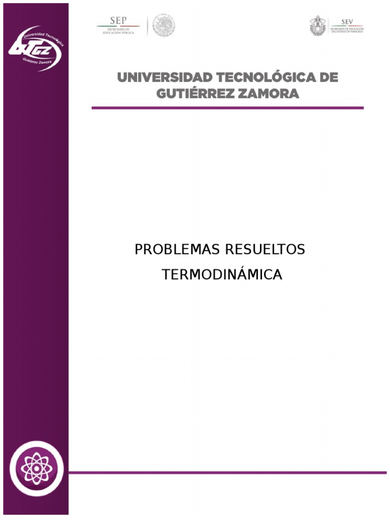 Problemas Resueltos de Termodinámica y Fluidos | PDF | Gases | Entalpía