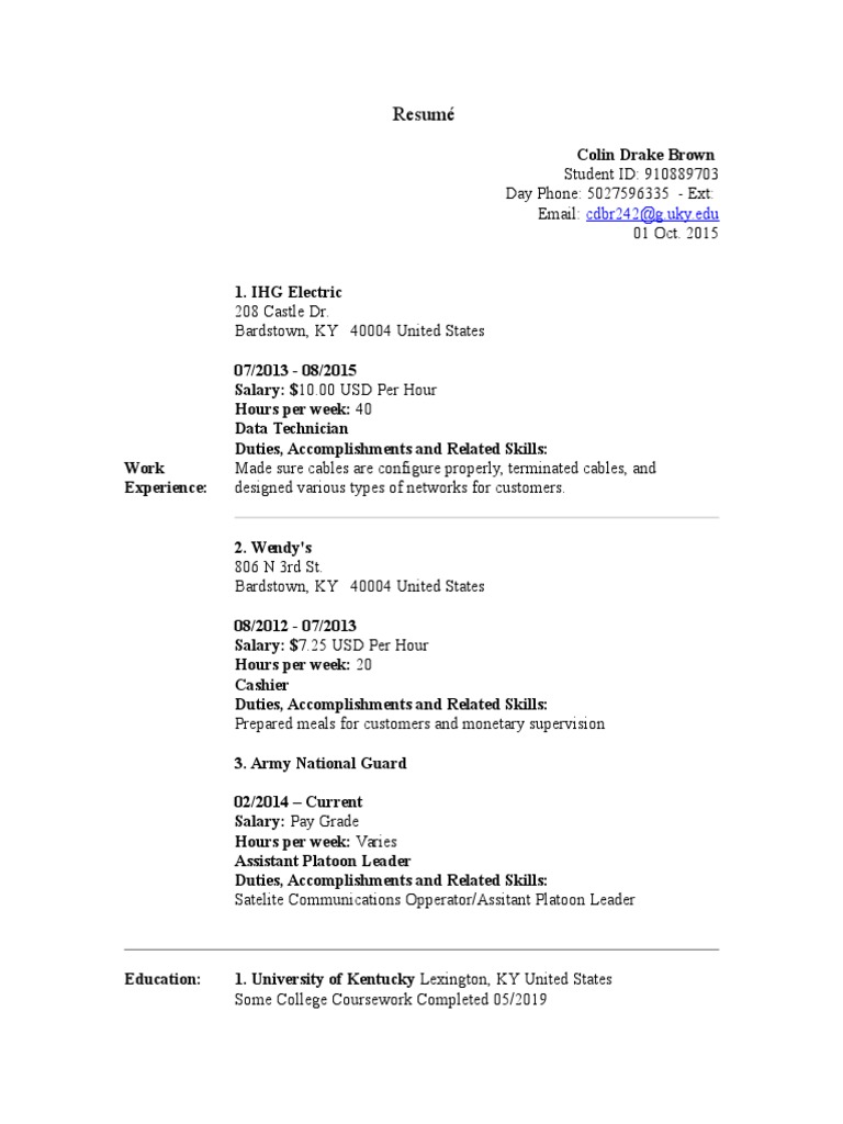 Sal Resume | PDF