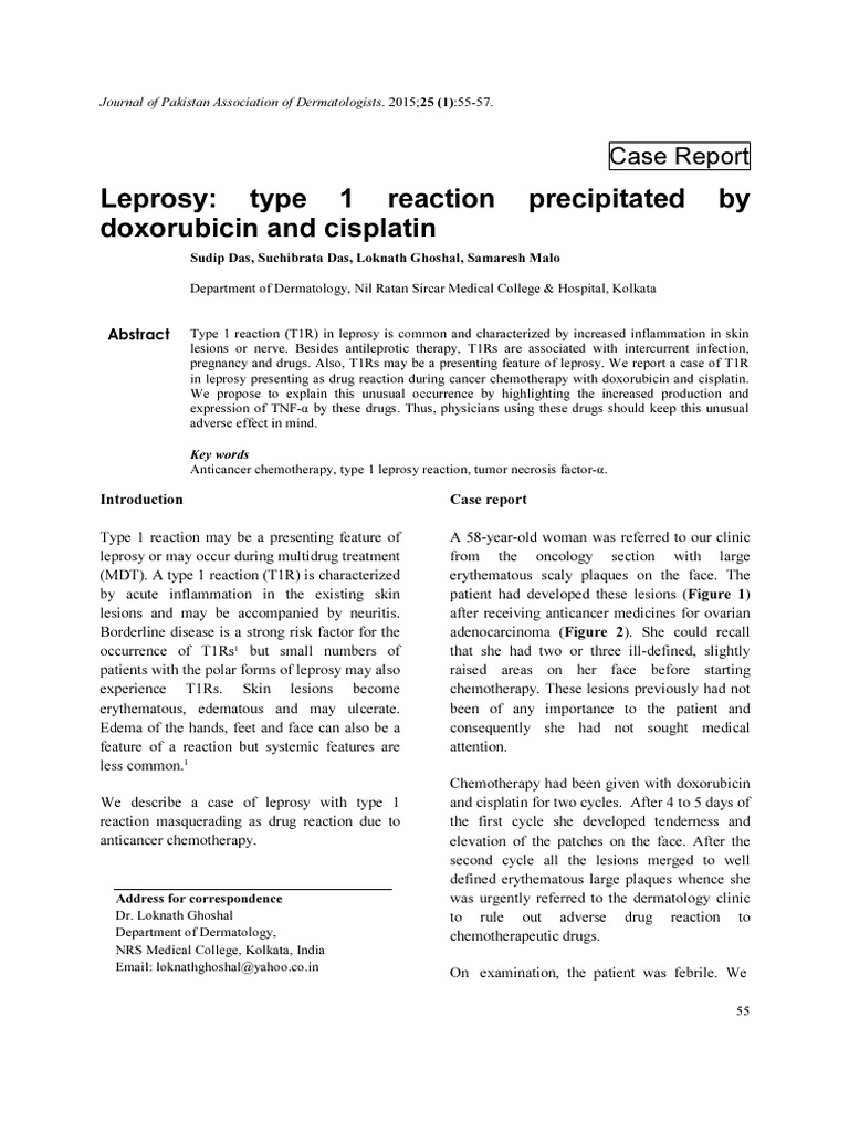 12. Case Report Leprosy Leprosy Chemotherapy