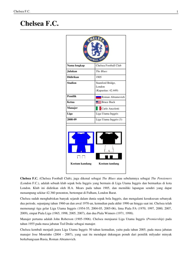 CHELSEA | PDF