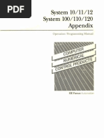 Fanuc System 10-11-12 Series Operation Programming Parameter Manual Appendix (B-54810E 02)