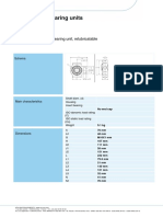 Self-Aligning Bearing Units: Cast Iron Take-Up Type Bearing Unit, Relubricatable