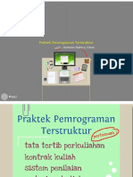 Modul Praktek Pemrograman Terstruktur Pertemuan 1 PDF