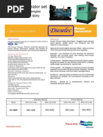 Dieselec Doosan DD-625 KVA