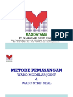 Metode Pemasangan WABO Expansion Joint