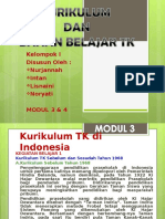 Kurikulum & Bahan Belajar TK