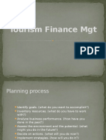 Tourism Finance Planning
