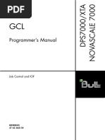 GCL Programing