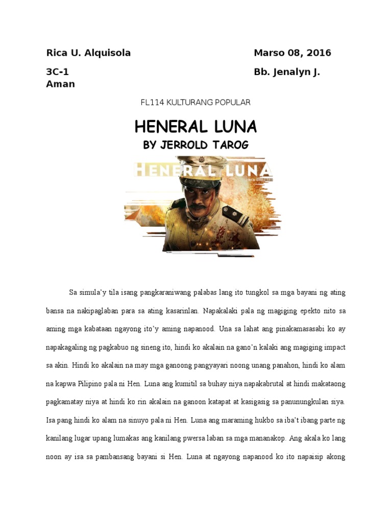 HENERAL LUNA