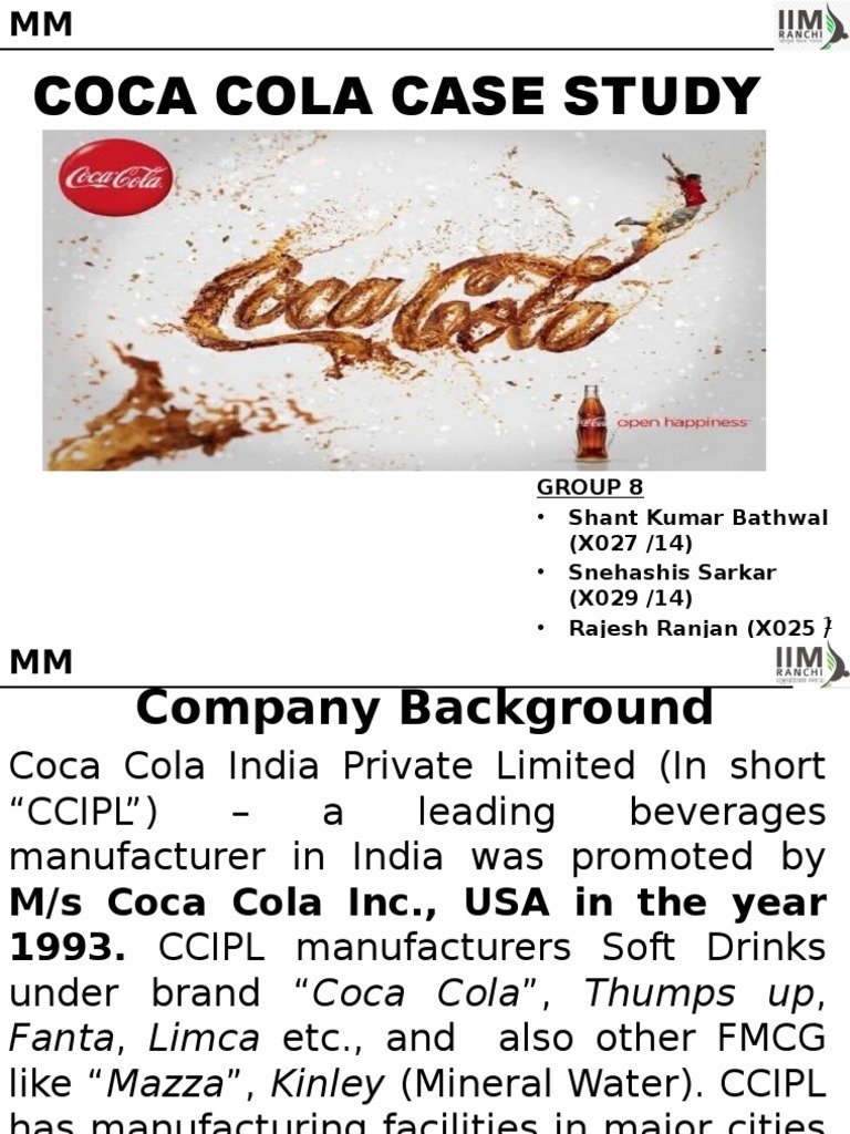 coca cola water use in india case study