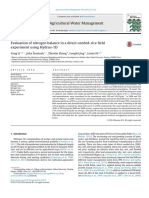 Evaluation of Nitrogen Balance in A Direct-Seeded-Rice Field