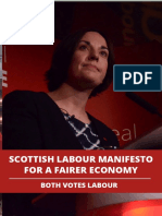 Manifesto For A Fairer Economy 2016
